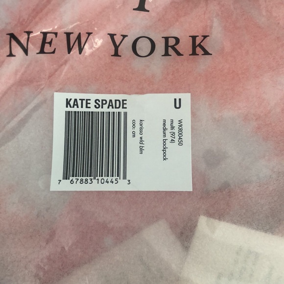HP ππ NWT Kate Spade Karissa Wild Blossom Backpack - Picture 7 of 10